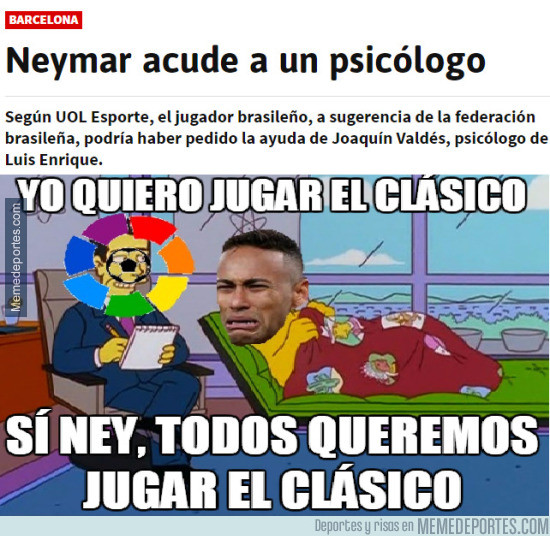 966282 - Se filtran imágenes exclusivas de Neymar en el psicólogo