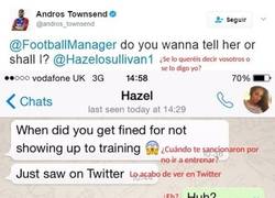 Enlace a Cuando la novia de Townsend creyó que un foto del Football Manager era real
