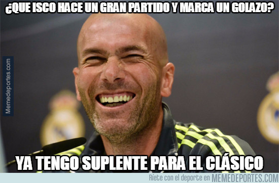 967313 - Zidane es un troll con Isco
