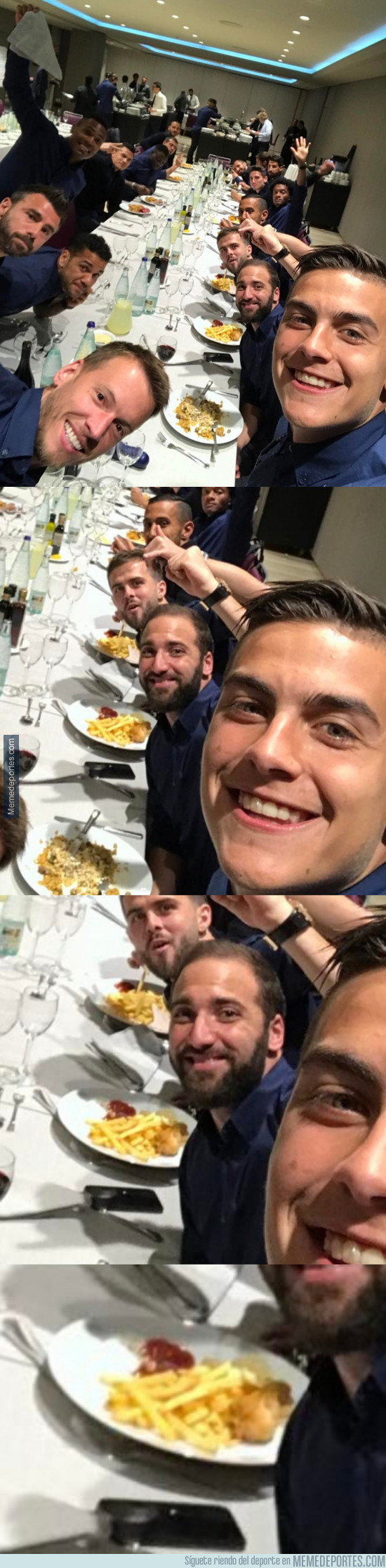 969463 - Higuaín troleado en Instagram tras descubrirse su banquete post-partido 100% saludable