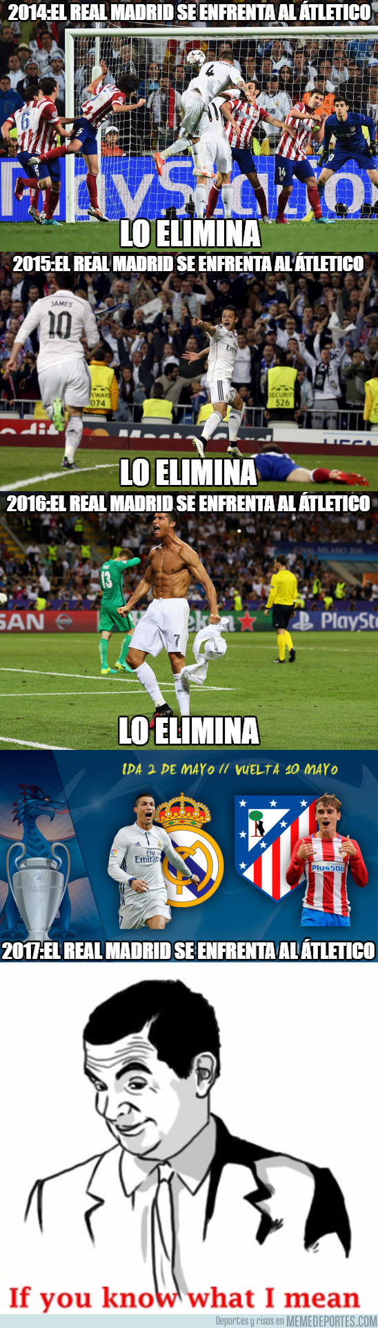 969511 - Según esto, el cruce Real Madrid - Atlético de Madrid ya está definido