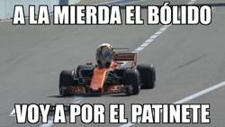 Enlace a Fernando Alonso ni ha podido empezar la carrera