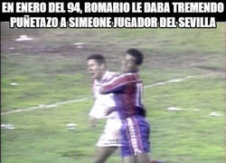 Enlace a Simeone VS Romario, la pelea que nadie sabe
