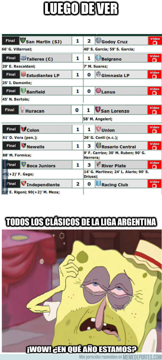 975416 - Fecha de clásicos infartante en el Torneo Argentino 