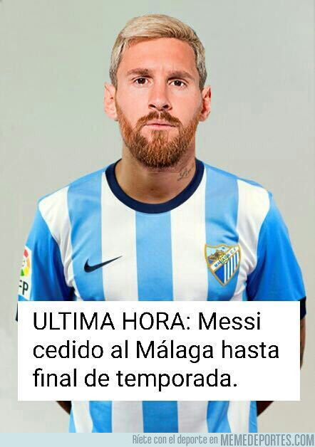 976239 - Messi cedido al Málaga