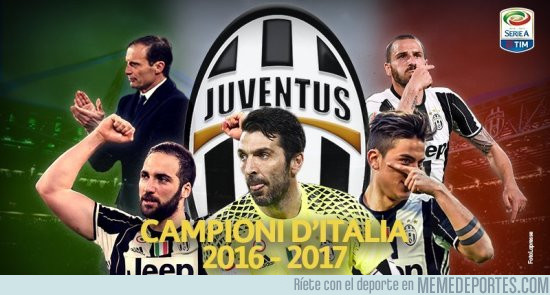 976638 - ¡Juventus campeón de la Serie A!