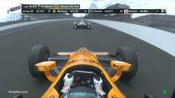 Enlace a Así se colocaba Fernando Alonso líder en Indianapolis por primera vez