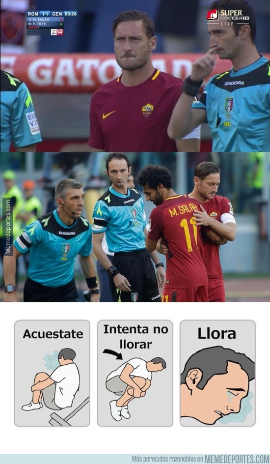 978569 - Totti sale al campo en su último partido