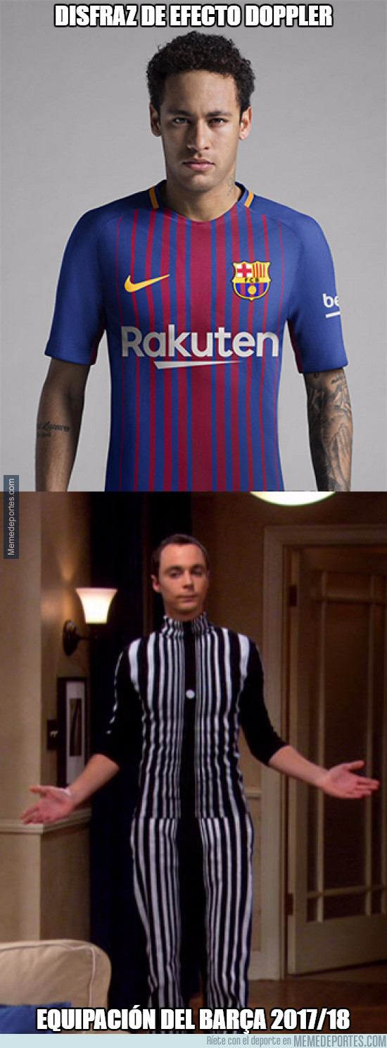 978759 - El parecido más razonable de la nueva camiseta del Barça es éste