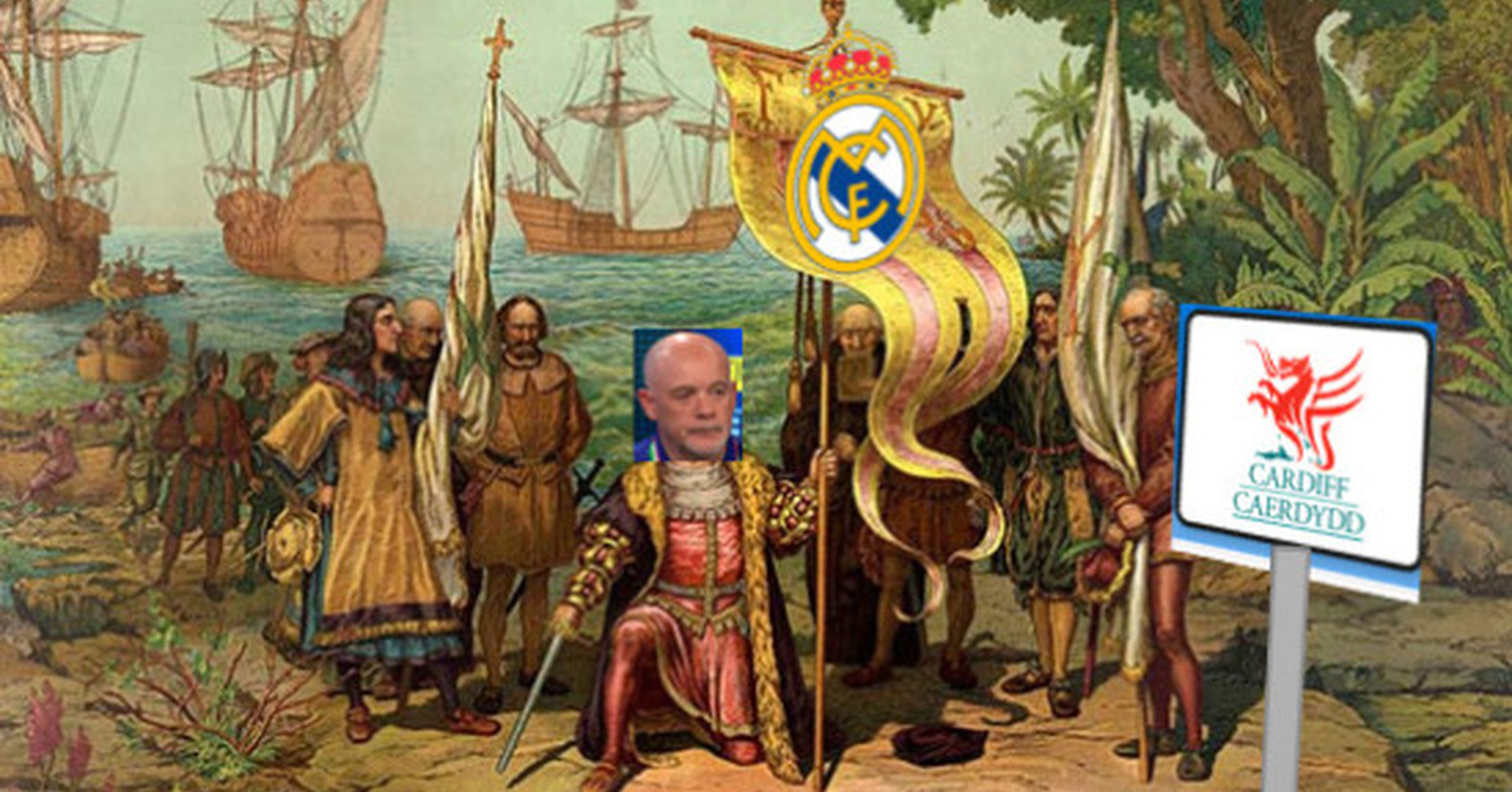 [ MEMEDEPORTES ] Imágenes exclusivas de Alfredo Duro llegando a Cardiff