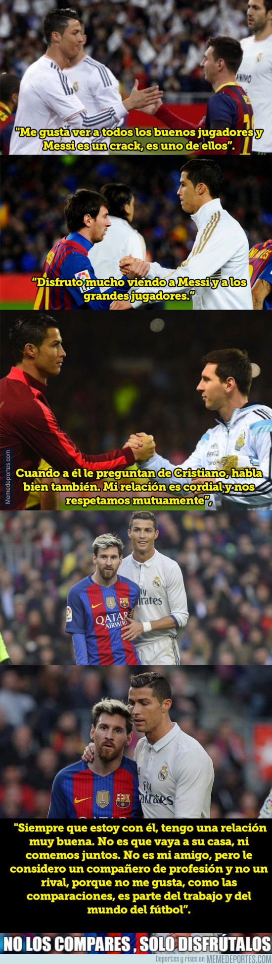 979130 - Cristiano Ronaldo se sincera y da su opinión sobre Messi
