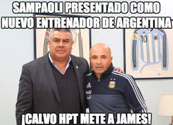 Enlace a Sampaoli presentado como nuevo entrenador de Argentina