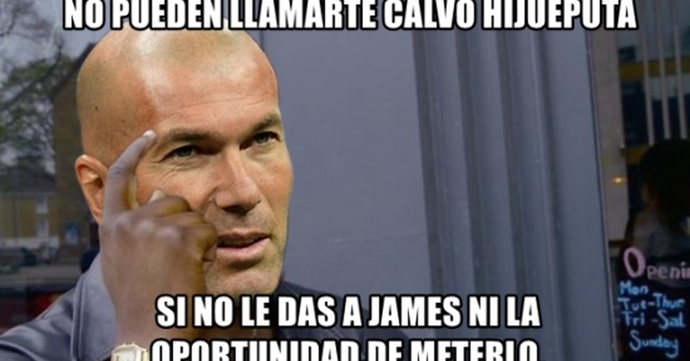 MEMEDEPORTES Zidane Se Aburri Del Meme