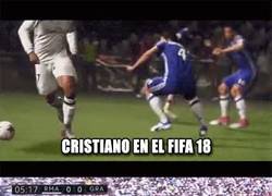 Enlace a Cristiano Ronaldo en la vida real VS Cristiano Ronaldo en el trailer