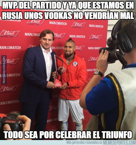 982704 - Arturo Vidal pide más que el MVP