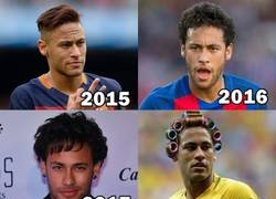 Enlace a Ésta es la evolución normal que va a seguir Neymar si sigue así