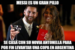 Enlace a Messi lo tenía todo planeado