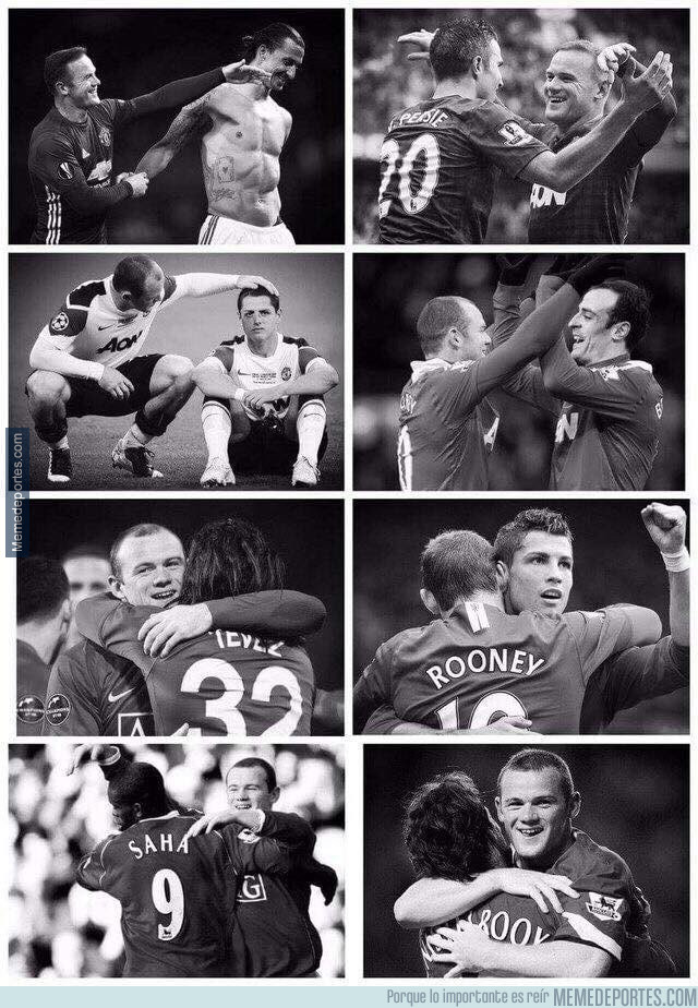986569 - Se acaba una época, la leyenda dice adiós, Rooney deja el Manchester United