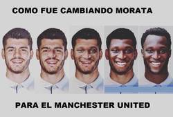 Enlace a Cómo cambió Morata para el United