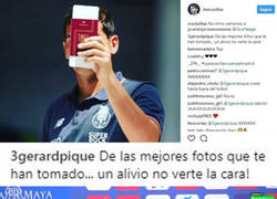 Enlace a Piqué trolea a Casillas en Instagram con este mensaje en su última foto