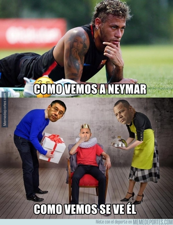 988824 - La actitud de Neymar en los últimos días