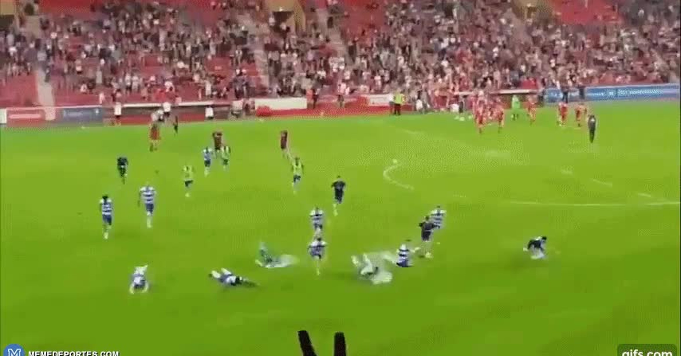  MEMEDEPORTES  Suspenden el partido entre el QPR y el ...