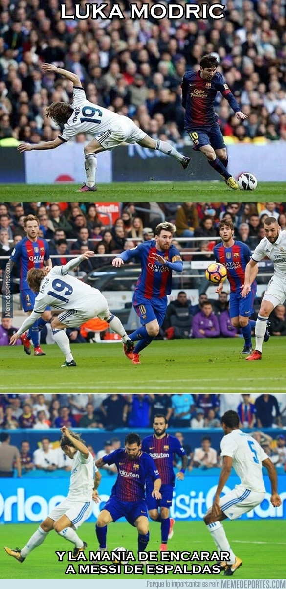 990280 - ¿Por qué Modric marca a Messi dándole siempre la espalda?