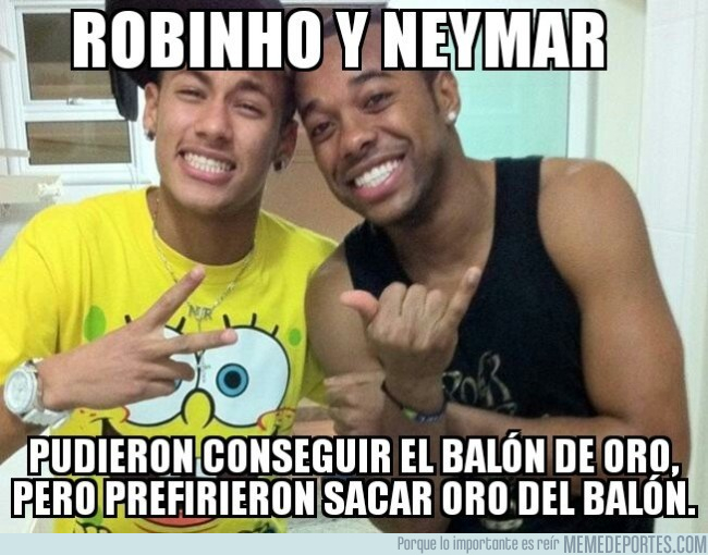 991435 - La lógica de Robinho y Neymar