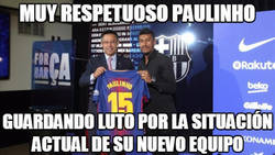 Enlace a Muy respetuoso Paulinho