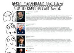 Enlace a Candidatos al Premio The Best al entrenador de la FIFA 2017