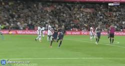 Enlace a GIF: Estratosférico gol de Neymar que se va de todo el equipo rival. Nivel leyenda en el FIFA