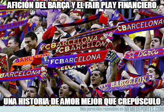994770 - Afición del Barça y el fair play financiero