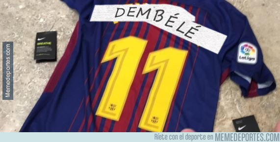 995676 - Aún no quemes tu camiseta de Neymar... Dembele usará también el 11