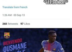 Enlace a Hace 4 años, un twittero predijo que Dembélé jugaría en el Barça
