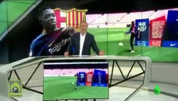 Enlace a El doble rasero de Pedrerol con las presentaciones fail de Dembélé y Theo