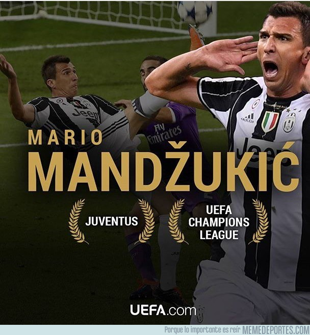 996463 - El gol de Mandzukic al Real Madrid en la final de Champions, elegido el mejor de Europa  Ver más en: