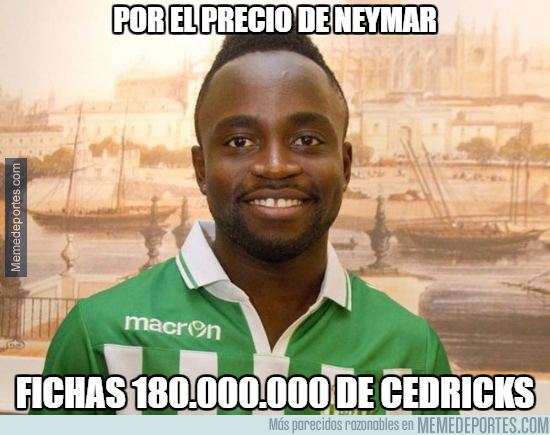 996772 - ¿Cuántos Cedricks se pueden comprar con el fichaje de Neymar?