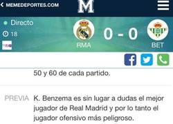 Enlace a El mejor del Madrid es Benzema aunque nadie se haya dado cuenta