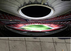 Enlace a La tremenda diferencia en el Wanda Metropolitano entre las placas de Hugo Sánchez y Luis Aragonés