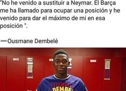 Enlace a No vino a sustituir a Neymar