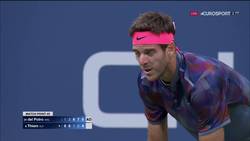 Enlace a Y jugando con fiebre Delpo remonta el partido ante Thiem