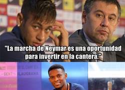 Enlace a Las últimas palabras de Bartomeu sobre Neymar son lo más estúpido que se ha visto en años