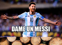 Enlace a Dame un Messi y 10 troncos... ¿seguro?