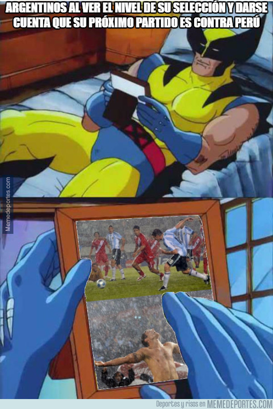 997782 - Argentinos al ver el nivel de su selección y darse cuenta que su próximo partido es contra Perú