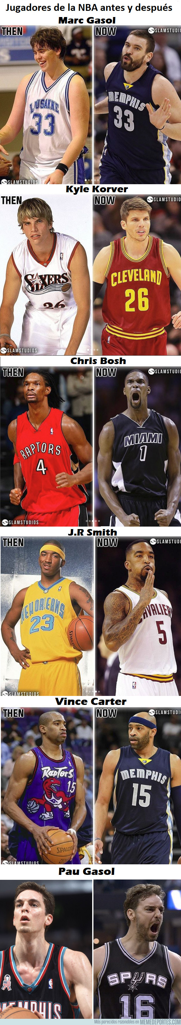 997840 - El antes y después de estos jugadorazos de la NBA