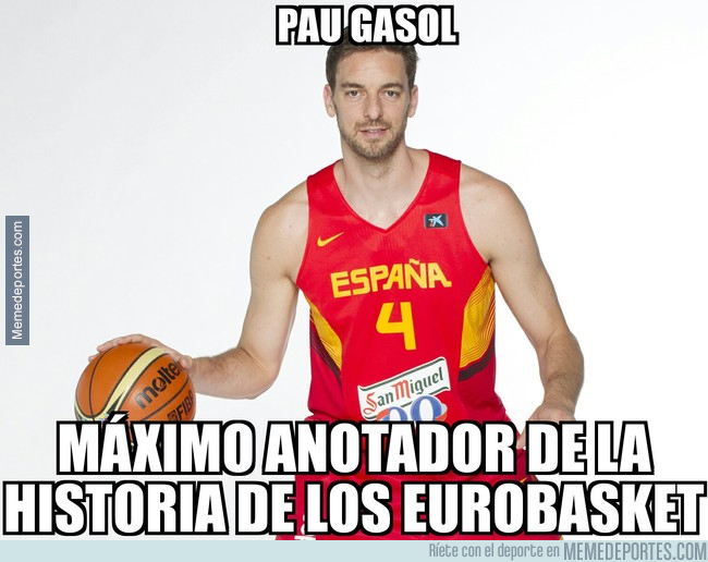998039 - Pau Gasol ya es historia de los Eurobasket