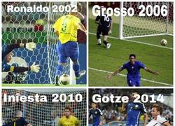 Enlace a Los 4 últimos héroes de finales de copa del mundo