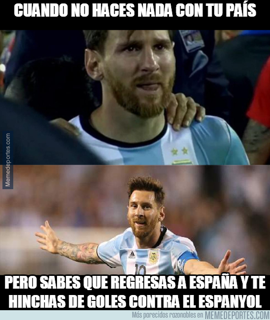 998390 - Las dos caras de Messi