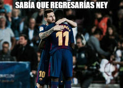 Enlace a El reencuentro entre Messi y Neymar