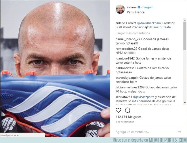 999942 - Mientras tanto en el Instagram de Zidane, la gente no olvida